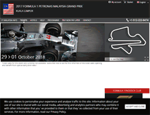 Tablet Screenshot of malaysia-grand-prix.com